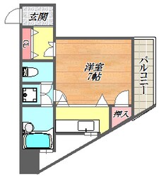 ライオネス富松の物件間取画像